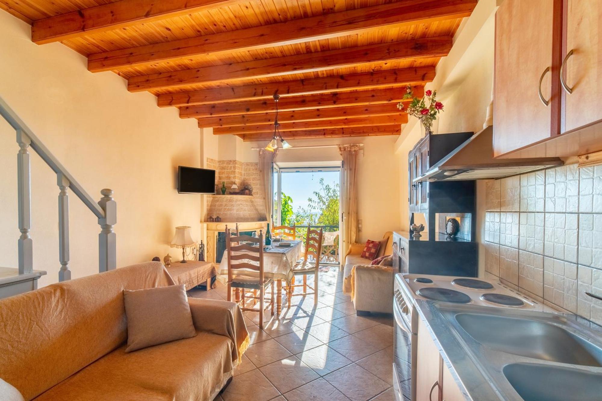 Balis Panorama Villa Chlomos Eksteriør billede